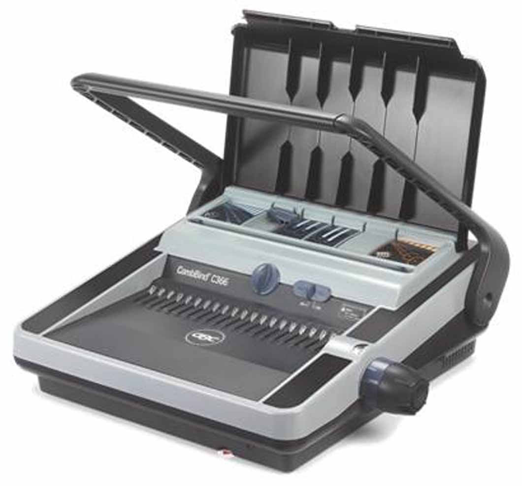 GBC CombBind C366 manuell-Bindegerät (mit Papierseperator), Manuell