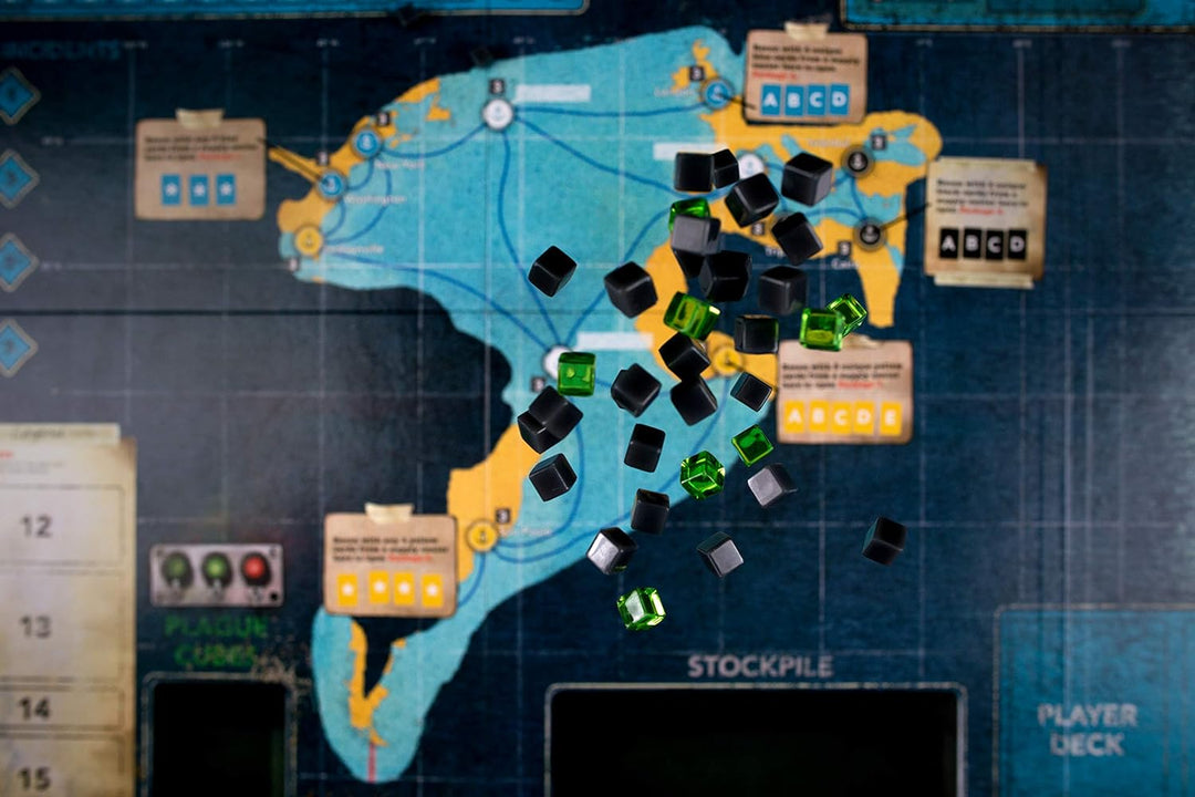 Z-Man Games , Pandemic Legacy Season 2 Black Edition , Board Game , Ages 13+ , For 2 to 4 Players ,