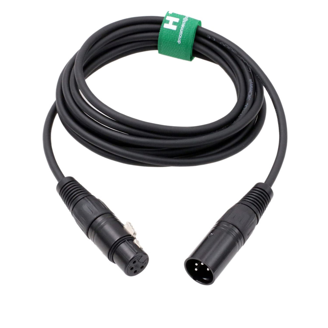 HangTon 4 Pin XLR Stecker auf Buchse XLR 4 Pin Mikrofon Rekorder Mixer Kopfhörerverstärker Symmetris