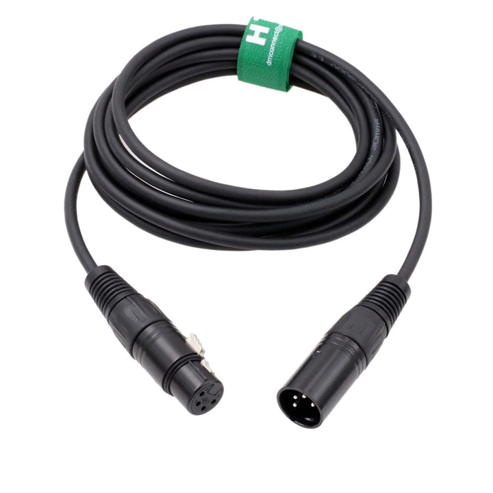 HangTon 4 Pin XLR Stecker auf Buchse XLR 4 Pin Mikrofon Rekorder Mixer Kopfhörerverstärker Symmetris
