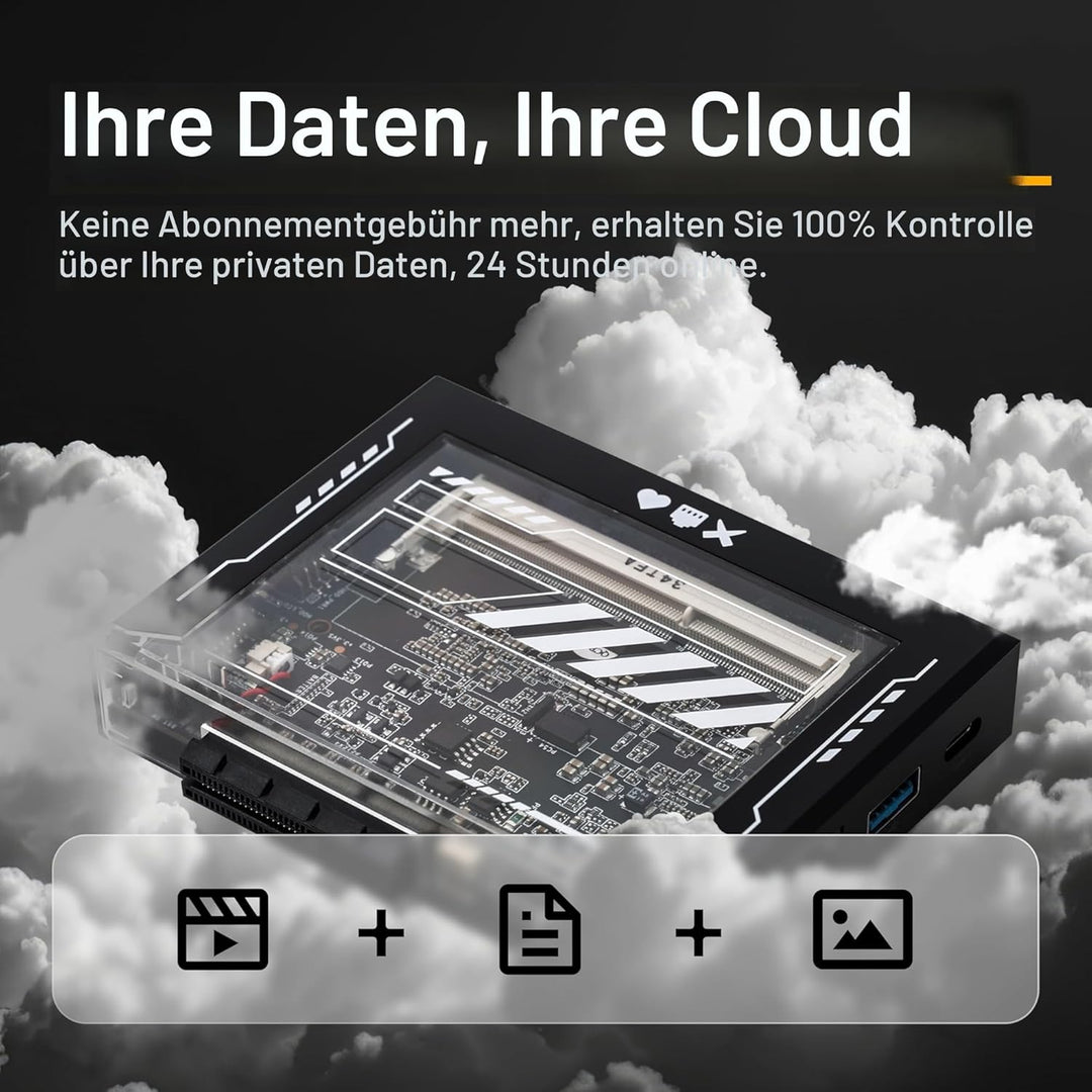 ZimaBlade X86 Singleboard-Server für Cyber Native (ohne RAM), gehackbarer persönlicher Server mit PC