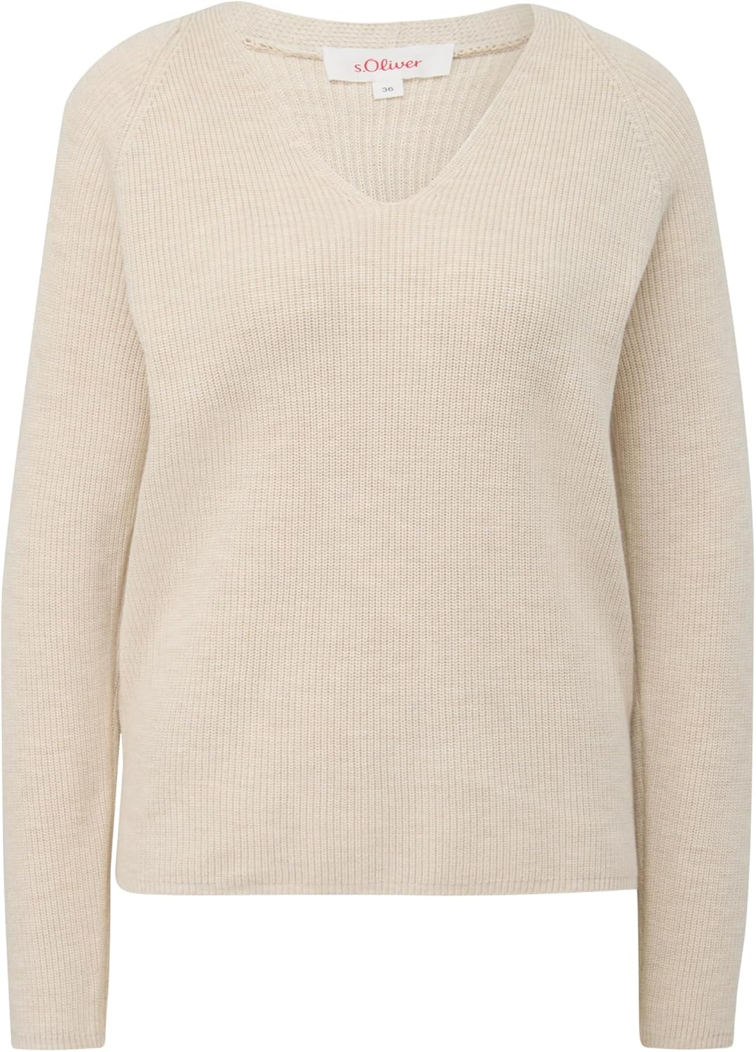 s.Oliver Strickpullover mit Raglanärmeln 46 81w0 Beige, 46 81w0 Beige