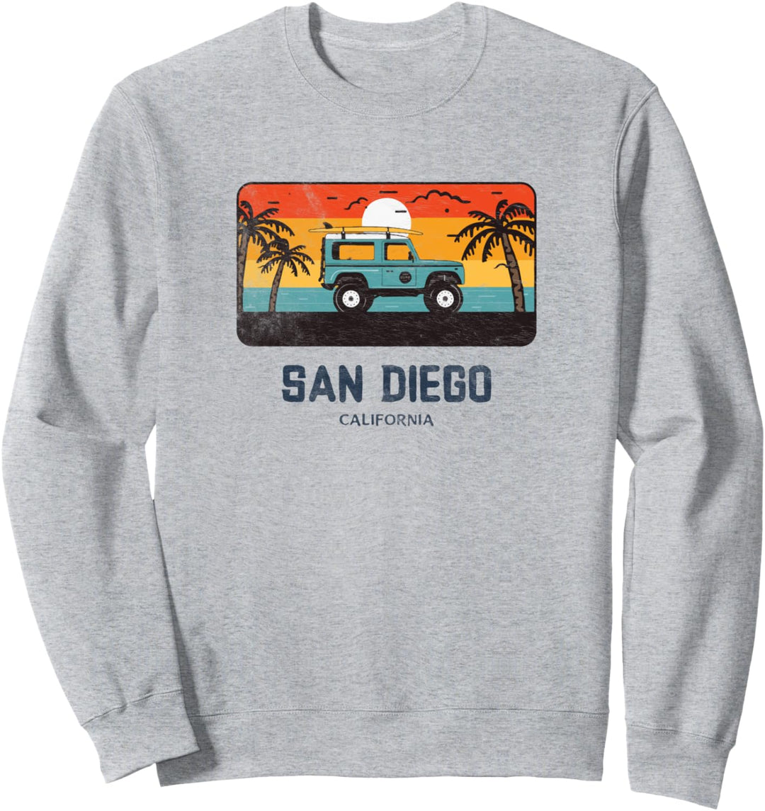 Vintage Retro San Diego Kalifornien Sweatshirt
