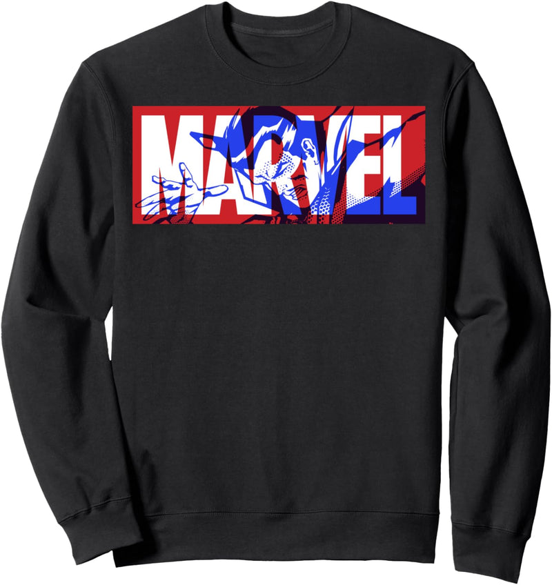 Marvel Doctor Strange Large Classic Movie Logo Sweatshirt