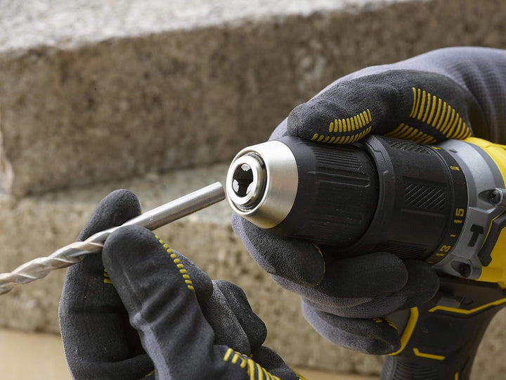 Stanley FatMax 18V 2-Gang Akku-Schlagbohrschrauber SFMCD715D2K (2.0Ah, max. Drehmoment 60 Nm, bürste