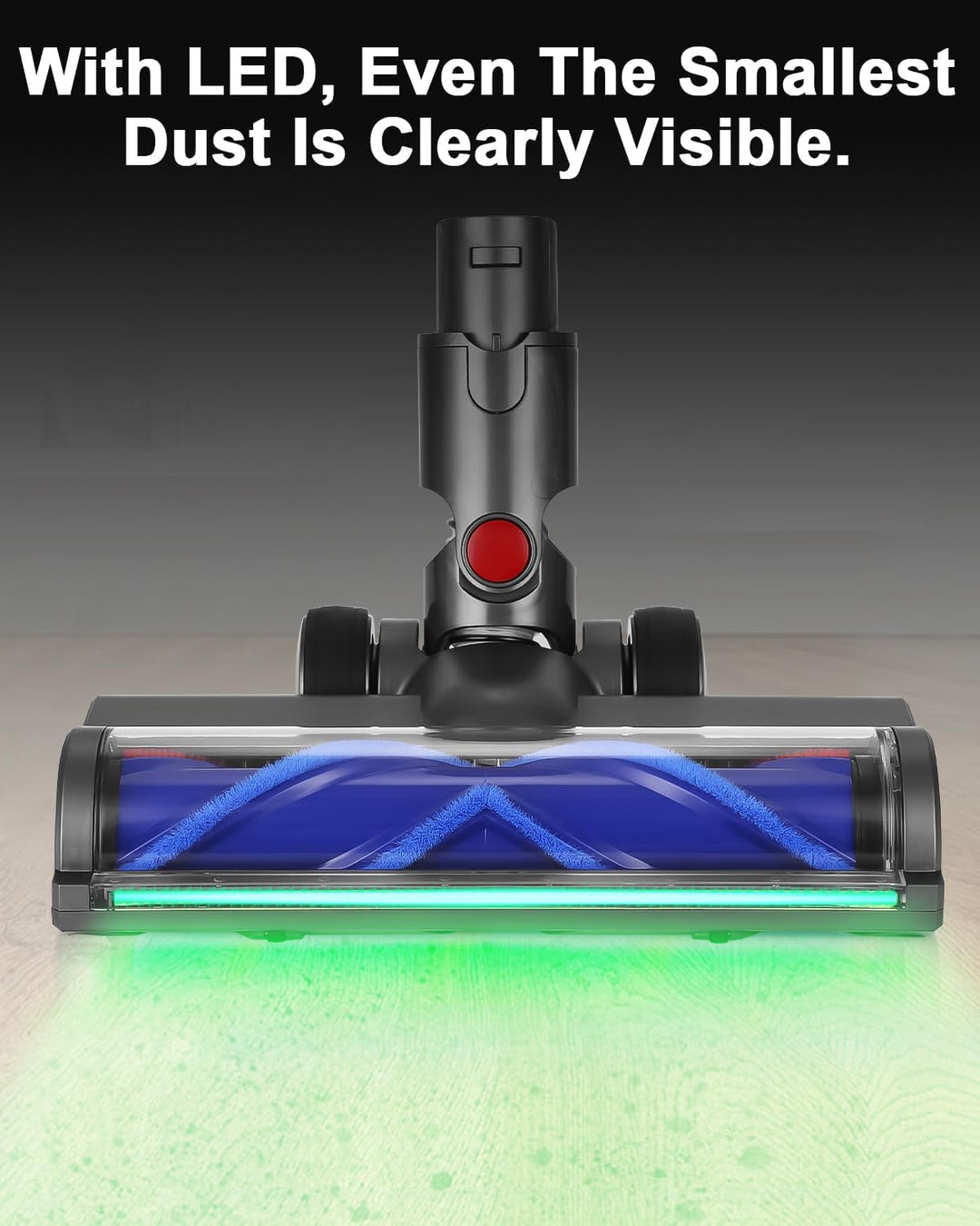 Elektrische Bürste kompatibel für Dyson V6 DC59 DC61 DC62 DC74, Mit LED-Beleuchtung Und Turbobürsten