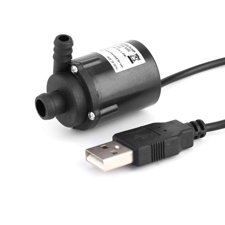 USB Mini Wasserpumpe, Micro Brushless Tauchpumpe Aquariumpumpe Förderpumpe Brunnenpumpe Ultra-leise