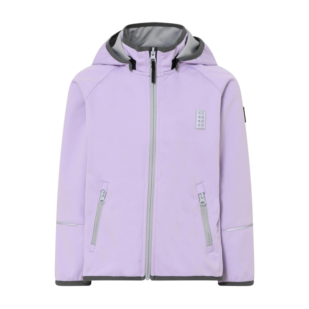 LEGO Unisex Shell-Jacke 104 604 Medium Purple, 104 604 Medium Purple