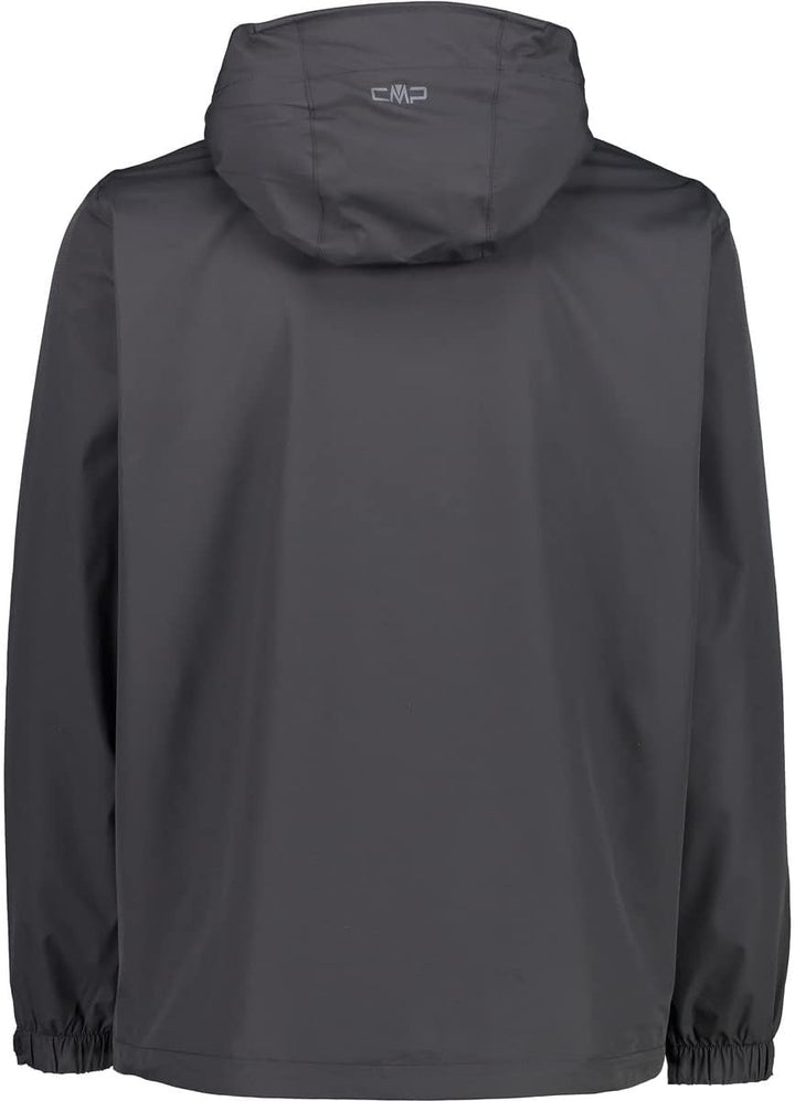 CMP Herren Hoodie Button Rain Jacke Regenjacke Hardshelljacke 46 Anthrazit, 46 Anthrazit