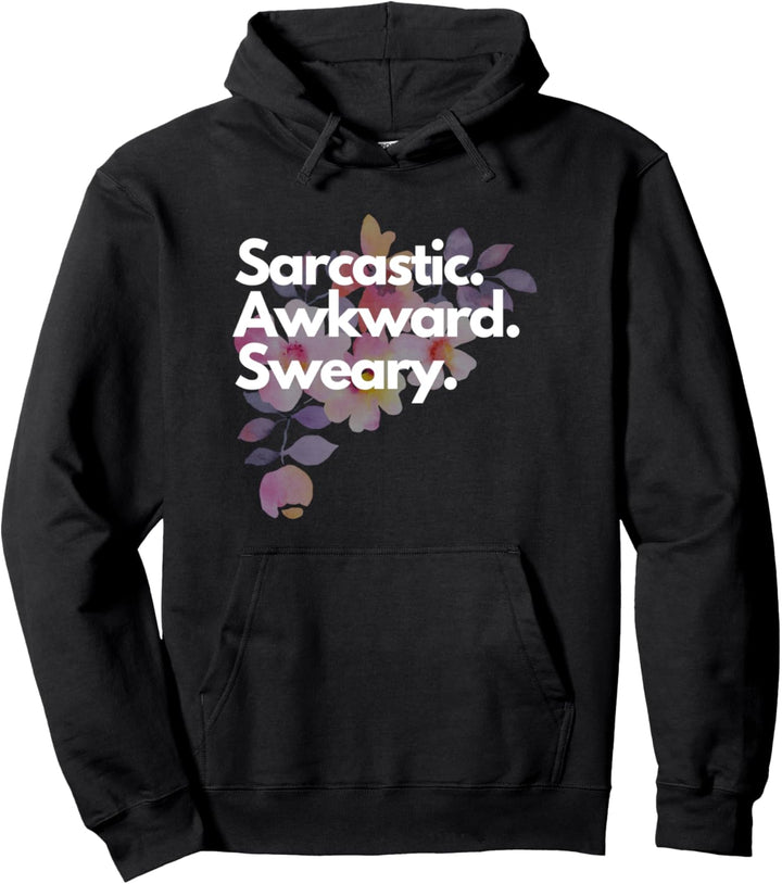 Sarkastisch ungeschickt Fluchig Lustiges Sprichwort für Pullover Hoodie