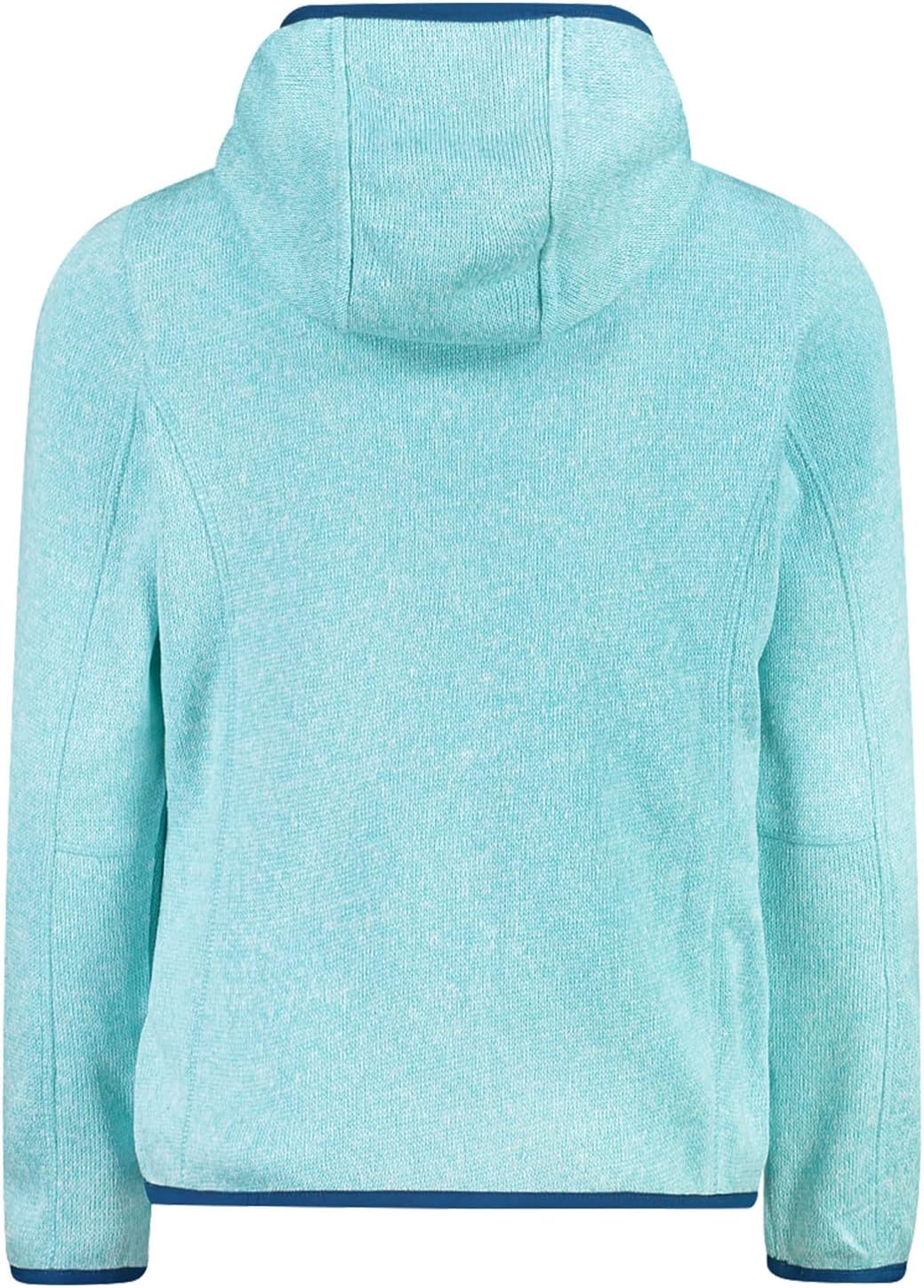 CMP Kinder Strick Fleece Jacke Fleecejacke Fleecepullover, 140 acqua-deep lake