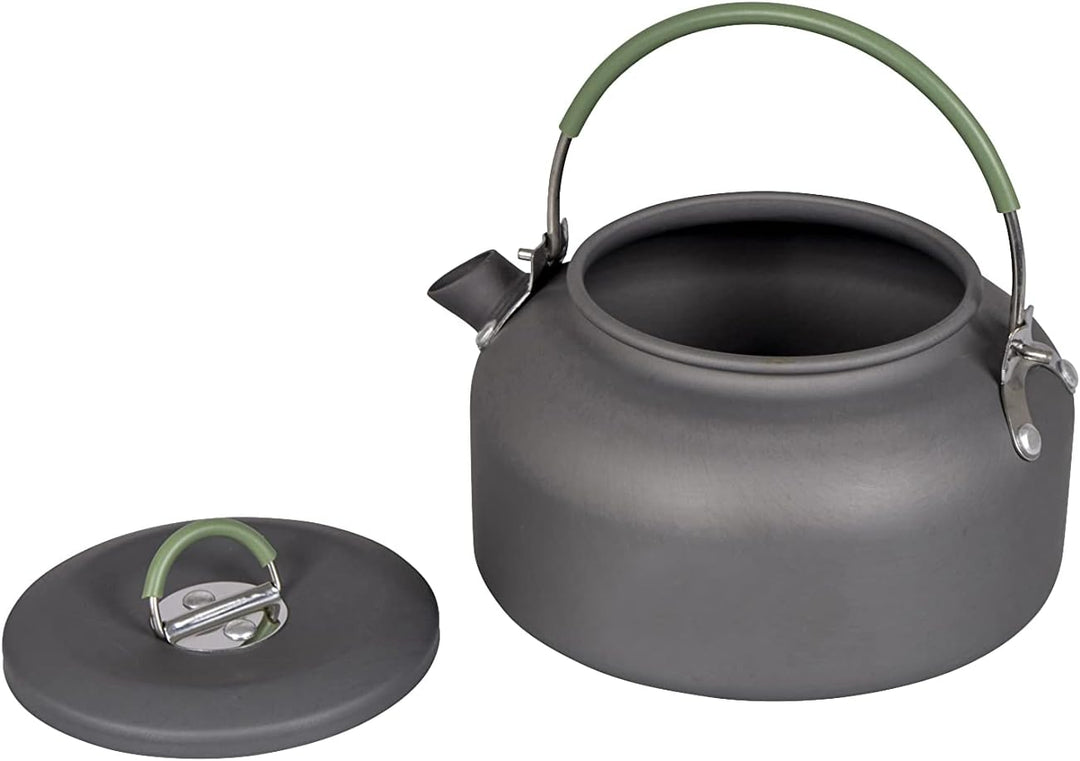 Bo-Camp Alu Kessel Camping Kessel Wasserkocher Teekessel Wasserkessel Kochkesssel Aluminium 0,8 L