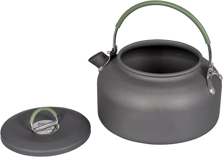Bo-Camp Alu Kessel Camping Kessel Wasserkocher Teekessel Wasserkessel Kochkesssel Aluminium 0,8 L