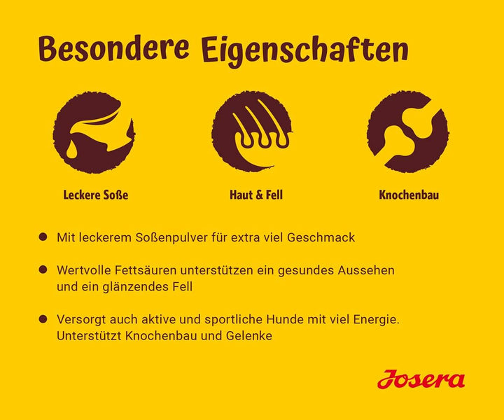 JOSERA Festival (1 x 15 kg) | Hundefutter mit leckerem Sossenmantel | Super Premium Trockenfutter fü