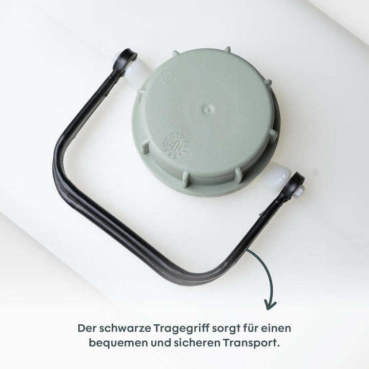 BOXIO - Kanister: 5L verschliessbarer Wasserkanister für Campingtoilette oder Wassertank für die Cam