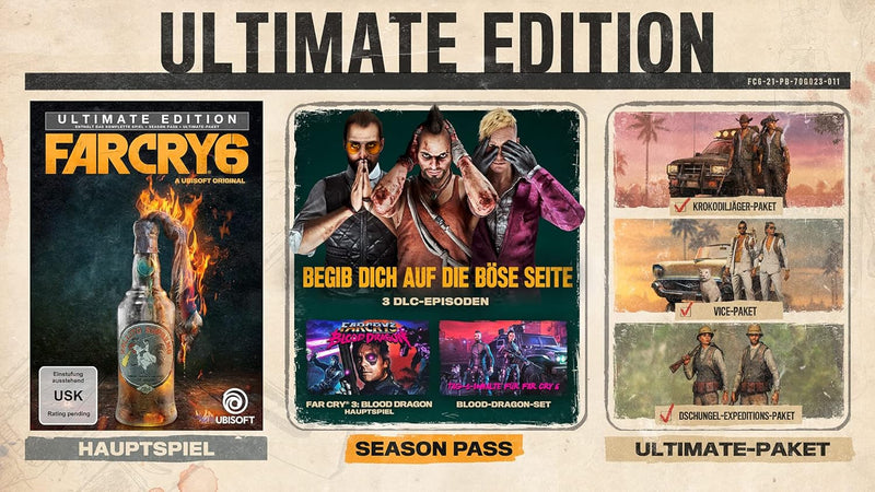 Far Cry 6 Ultimate Edition | Uncut - [PlayStation 5] PlayStation 5 Ultimate, PlayStation 5 Ultimate