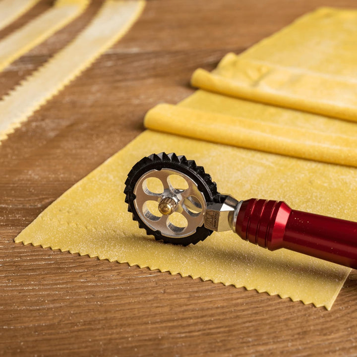 Marcato Pastawheel - Teigrädchen Rot Nudelrad Rot, Nudelrad Rot