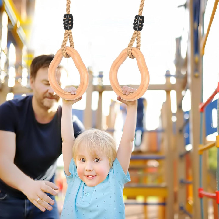 Trapez Schaukel, Trapez Schaukel Outdoor mit Ringe Multifunktions Schaukel Trapez Kinder mit Verstel