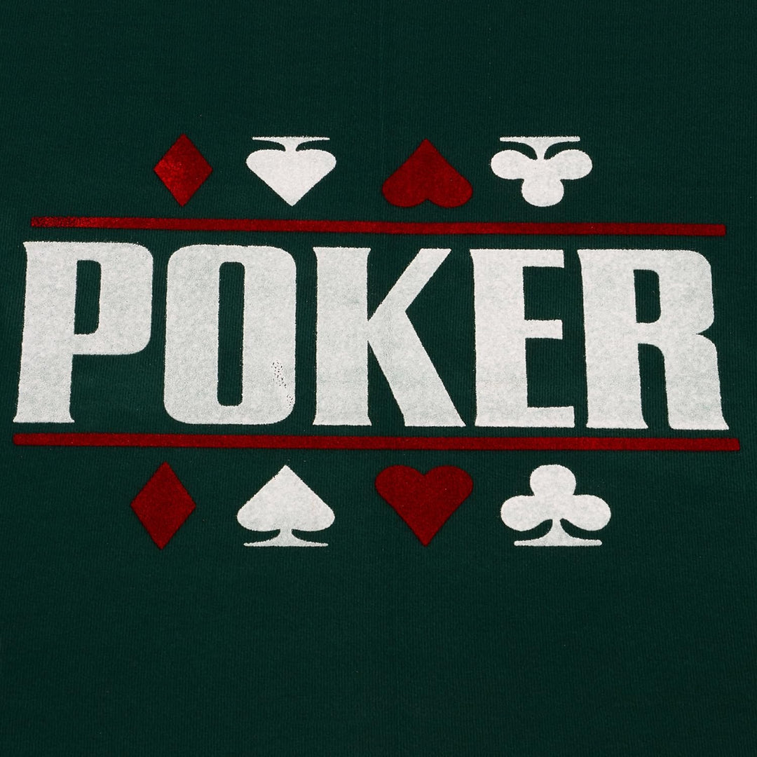 Nexos Trading Faltbare Tischauflage Casino Pokertisch Pokerauflage Holzverstärkt klappbar 160 x 80 c