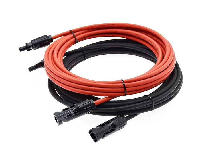Solarsys® - 1,5 Meter Solarkabel 6mm² mit PV Solarstecker IP68 10AWG TÜV-Zertifika DC 1500V Solarkab