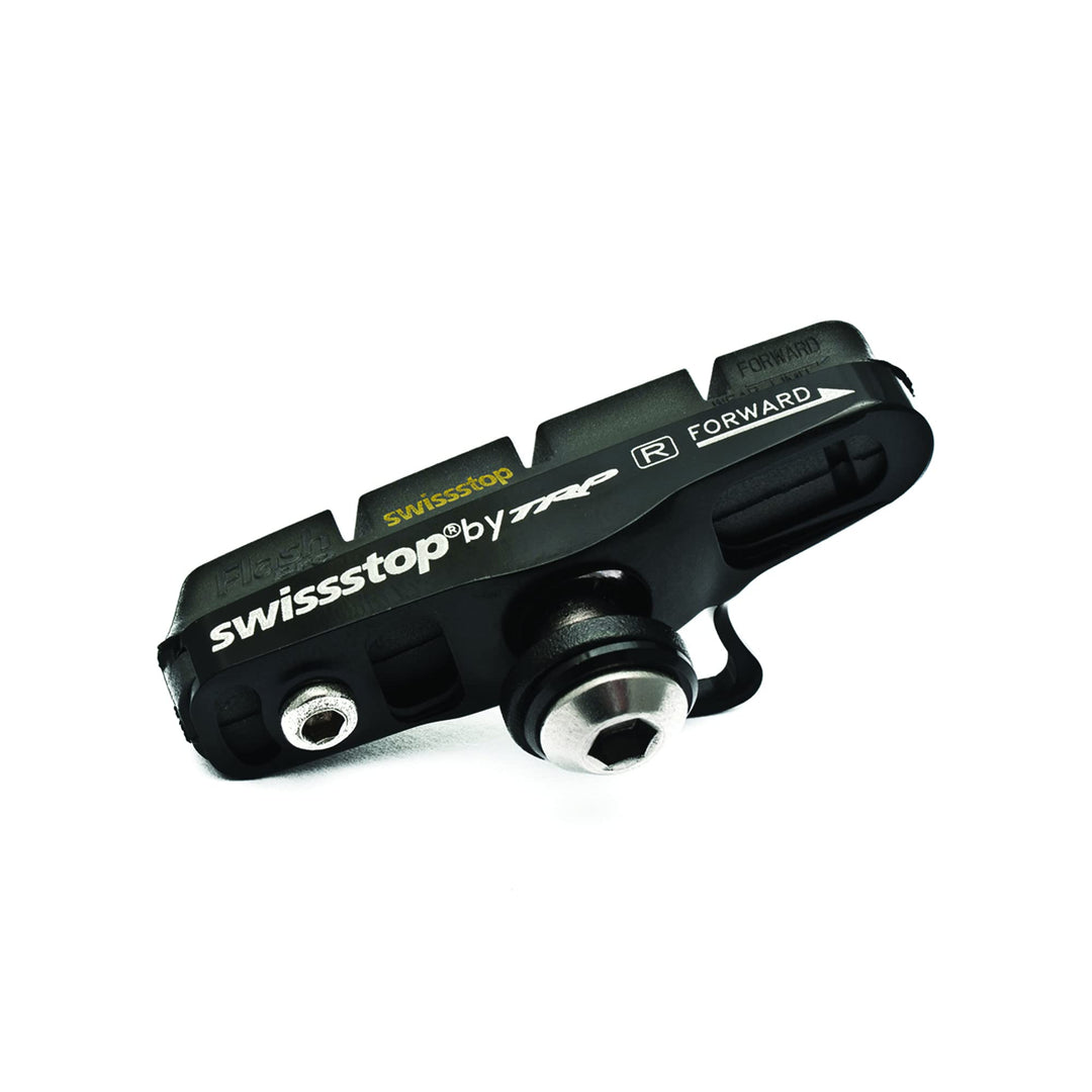SwissStop Bremsschuhe Full Flash PRO Black Prince Shimano Carbon Schwarz, Schwarz