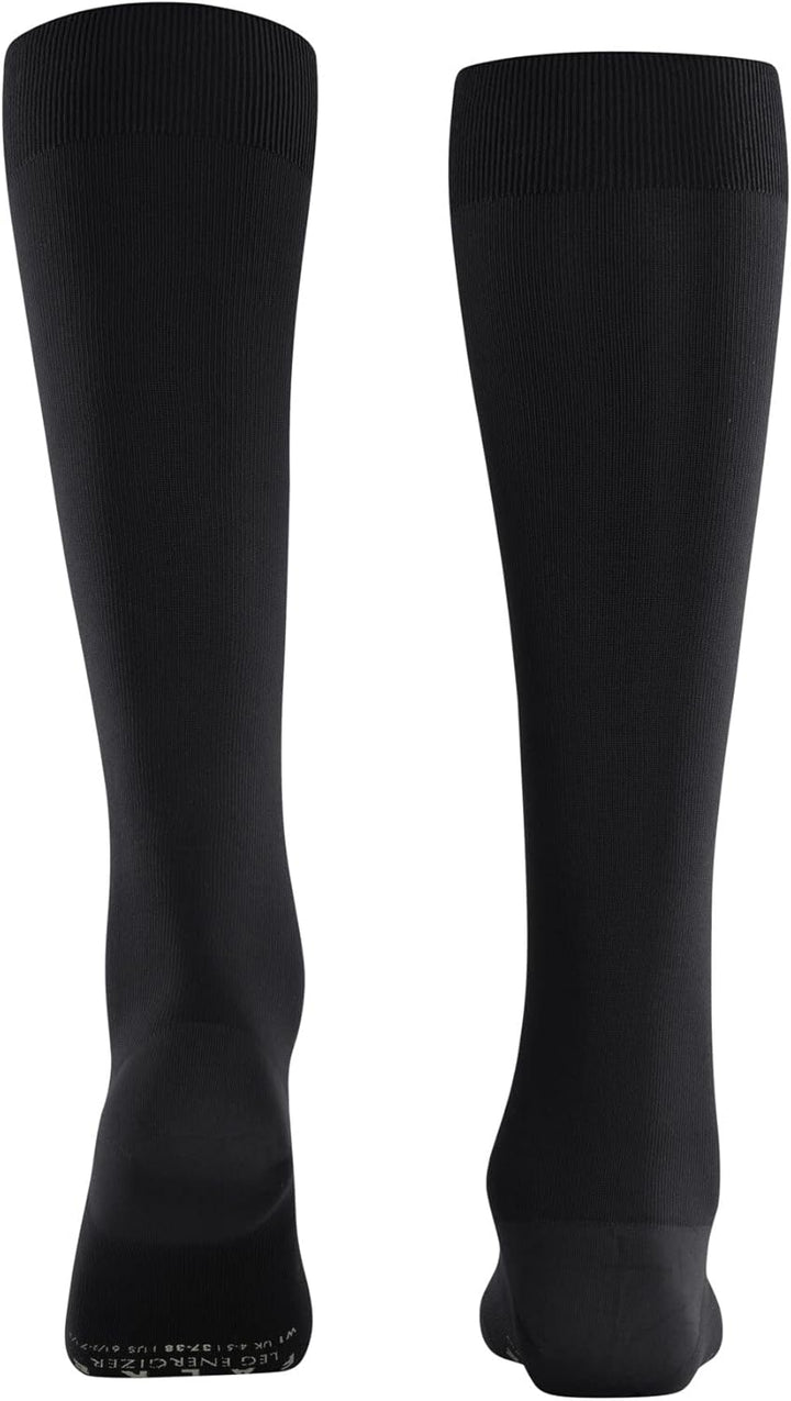 FALKE Kniestrümpfe Energizer 37-38 Schwarz Black 3009 - Wadenumfang W1, 37-38 Schwarz Black 3009 - W