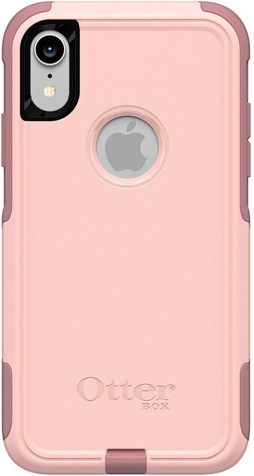 OtterBox Commuter Series Schutzhülle für iPhone Xr – Einzelhandelsverpackung – Ballettweg (Pink Salz