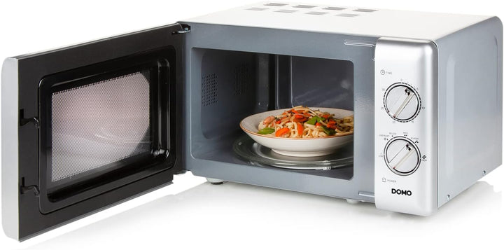 DOMO DO3020 Solo-Mikrowelle - 20 L - 700 W silber