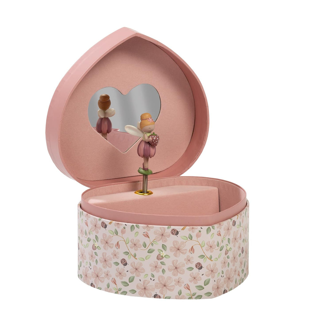 Little Dutch Schmuckkästchen Schmuckschatulle mit Musik in Herz-Form und drehender Ballerina - Fairy