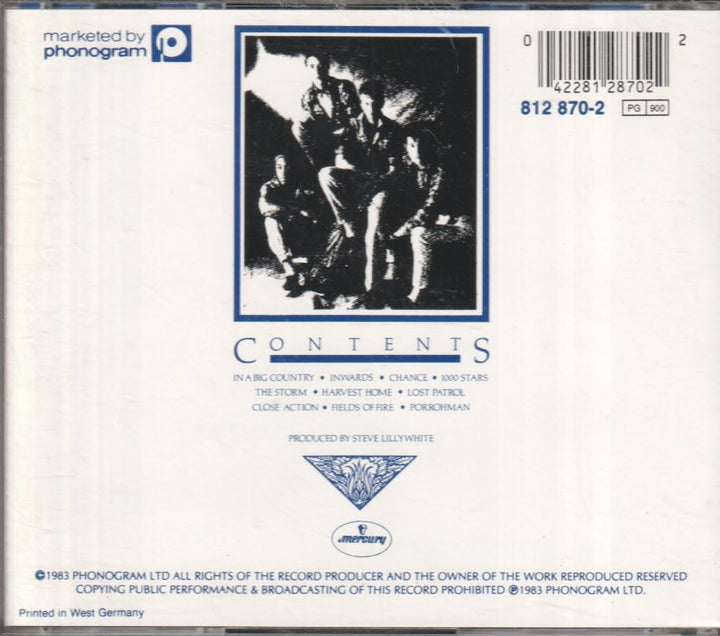 Crossing, Audio-CD