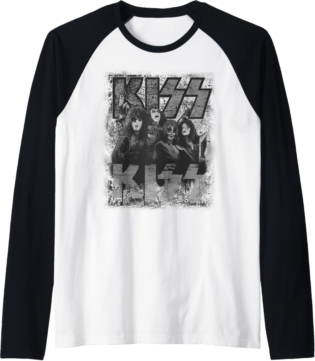 KISS - Scratch Raglan
