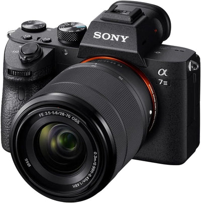 Sony Alpha 7 III | Spiegellose Vollformat-Kamera mit 28-70 mm f/3.5-5.6 Zoom-Objektiv (Schneller 0,0