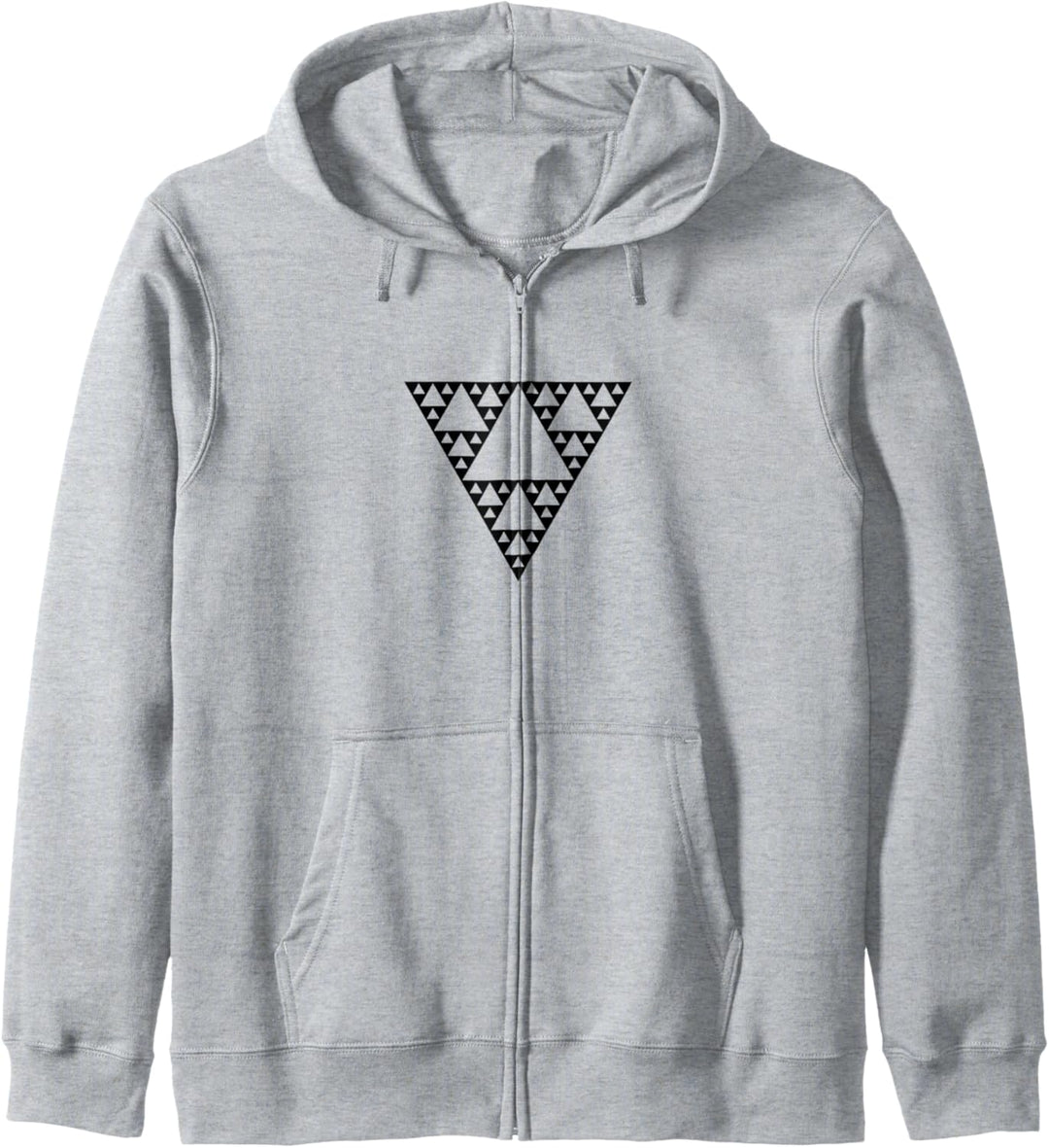Mathematik Sierpinski Dreieck Fraktale Geometrie Unendlich Kapuzenjacke