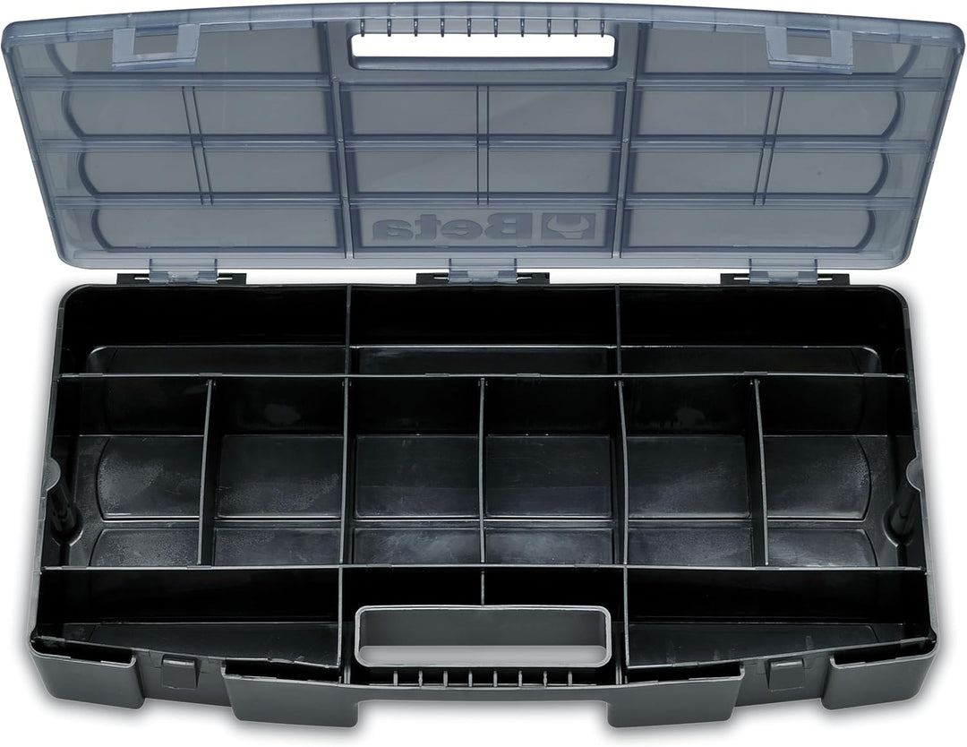 Beta C41H-B Werkzeugtrolley (mobiler Werkzeugkoffer, Werkstattzubehör, robuster Blechrahmen, stapelb