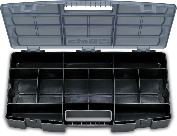 Beta C41H-B Werkzeugtrolley (mobiler Werkzeugkoffer, Werkstattzubehör, robuster Blechrahmen, stapelb