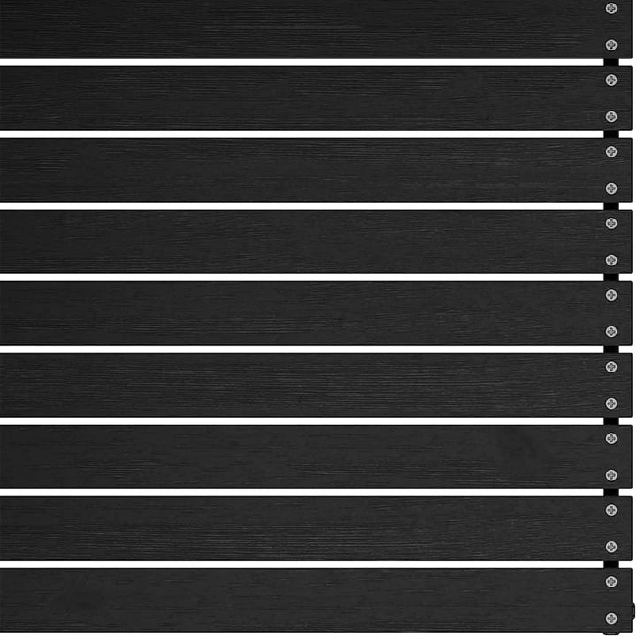 vidaXL Garten Mittelsofa mit Kissen, Modular Gartenmöbel, Sofa Lounge Sessel für Garten Terrasse Bal