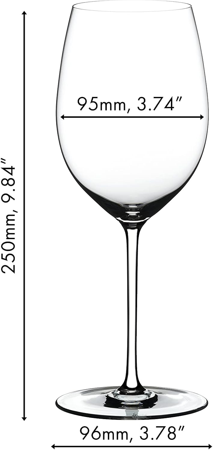 Riedel Fatto A Mano Cabernet Weinglas, Weiss Cabernet Weiss, Cabernet Weiss