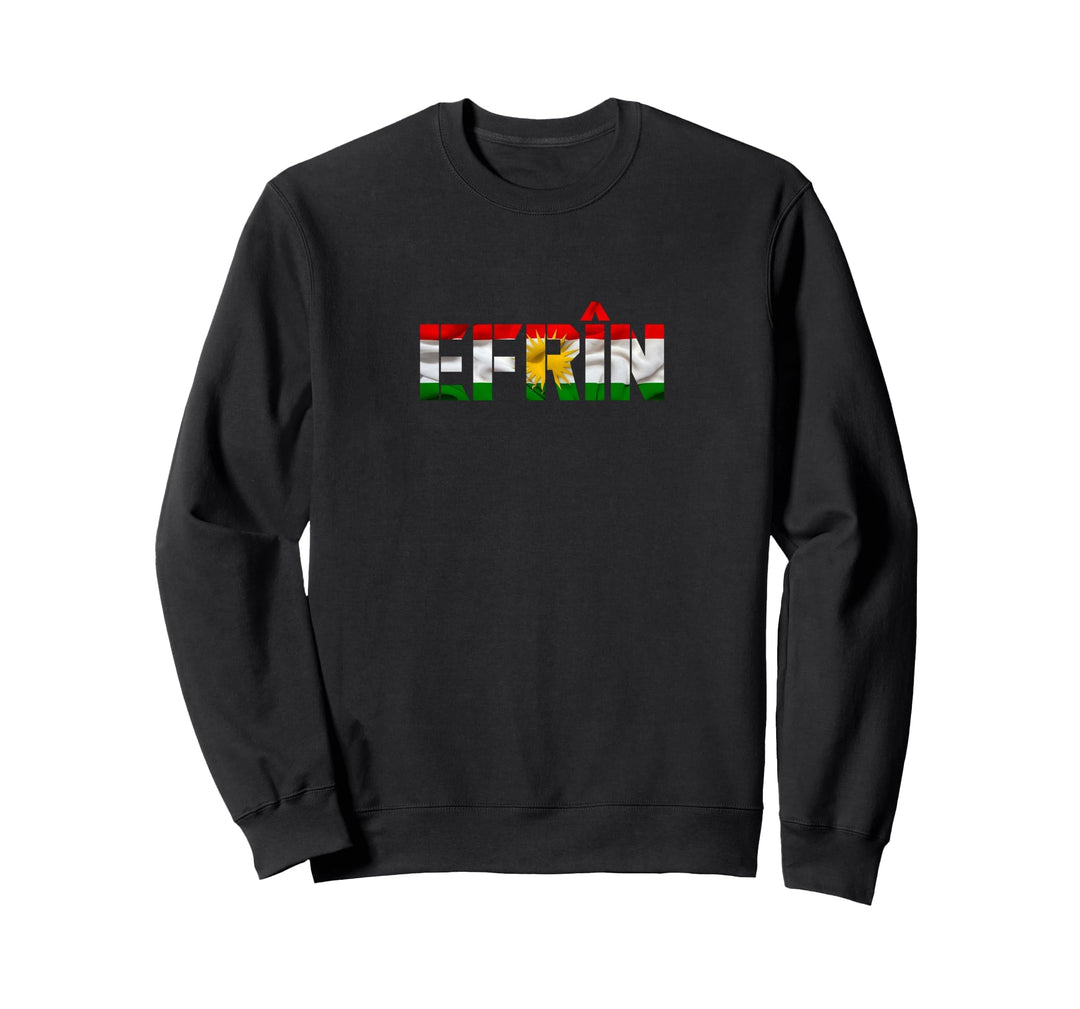 Kurdistan Rojava Afrin Flagge Heimat Kurden Kurde Kurdisch Sweatshirt