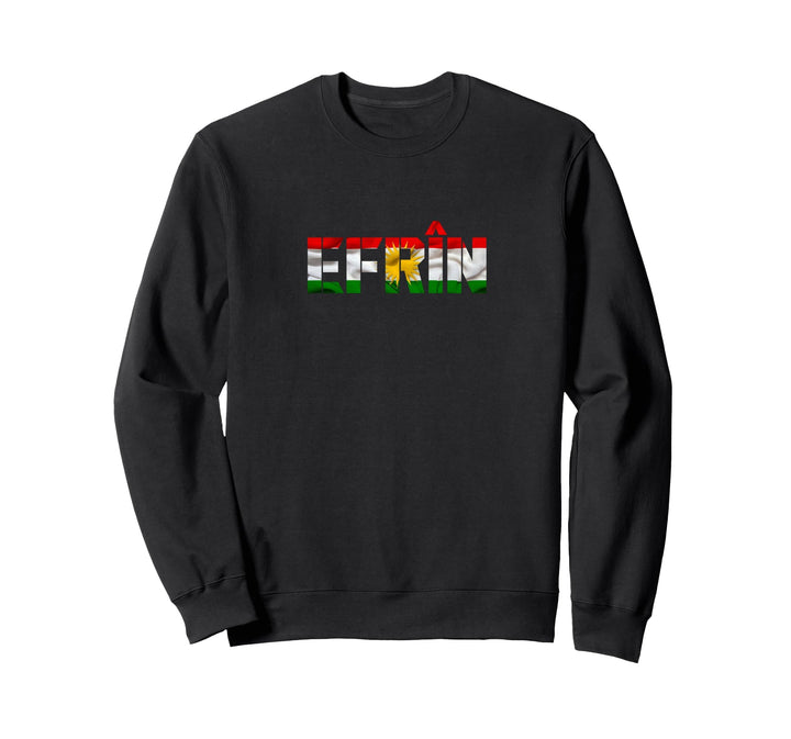Kurdistan Rojava Afrin Flagge Heimat Kurden Kurde Kurdisch Sweatshirt