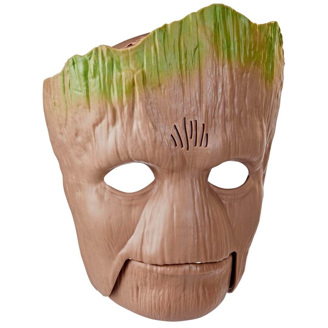 Marvel Guardians of The Galaxy Vol. 3 Groot Rollenspielmaske, sprechende Groot Maske, Superhelden-Ma