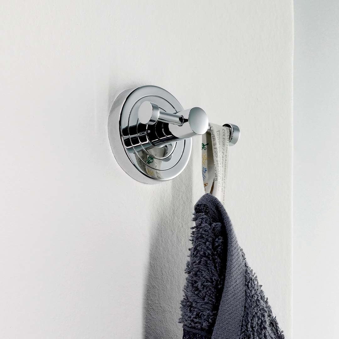 Emco Polo Glashalter mit 1 Glas, eleganter Zahnbürstenhalter zur Wandmontage, hochwertiger Zahnputzb