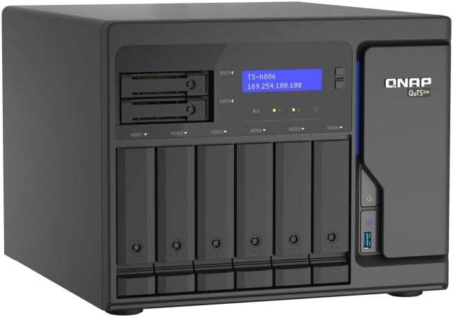 QNAP Serveris NAS Storage Tower 8BAY/NO HDD TS-H886-D1622-16G
