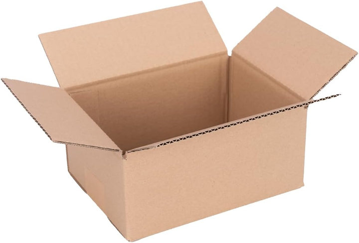 verpacking 200 Faltkartons Versandkartons DHL Kartons 200 x 150 x 90 mm, KK-10, 1-Wellig [KK-10] 200