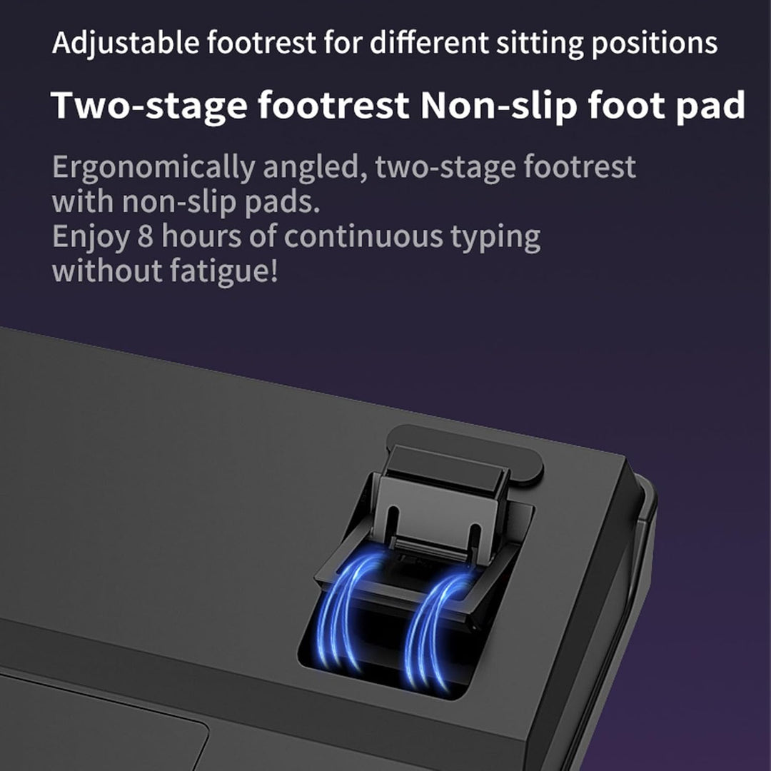 Zunate Kabelgebundener Mechanischer Ziffernblock mit 34 Tasten, Externer USB-C-Ziffernblock mit RGB-