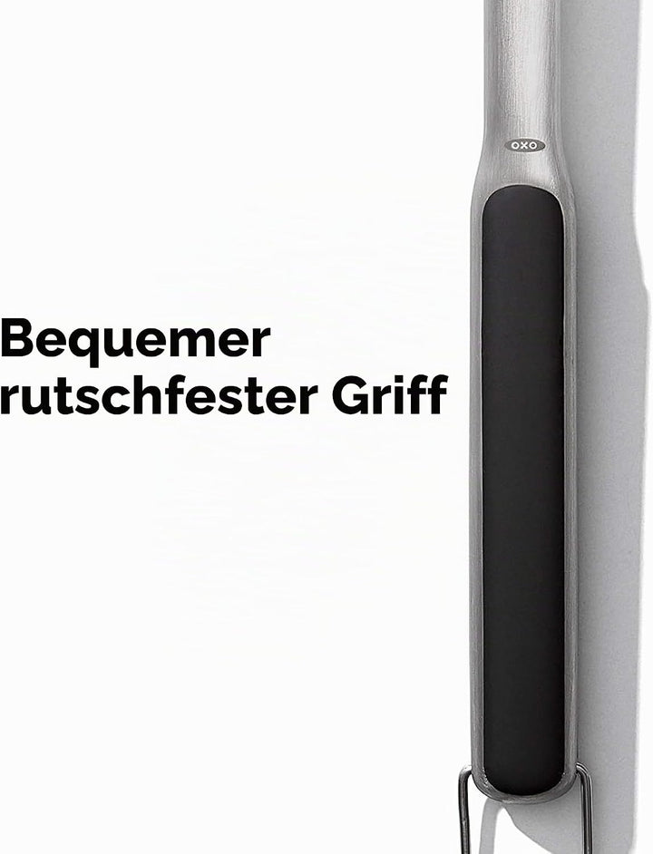 OXO Good Grips Grillwender, 41 cm – spülmaschinenfester Pfannenheber aus Edelstahl – für Burger und
