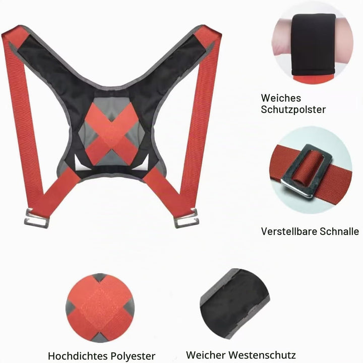 Tragegurte Umzug Kit Tragegurt für 2 Personen mit Schwamm-Weste, Multifunktionaler Hebegurt für Möbe