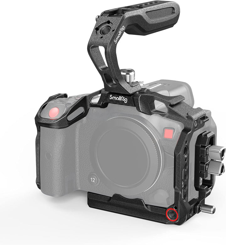 SMALLRIG R5 C Camera Cage Handheld Kit für Canon R5 C mit Oberem Griff, Full Cage, HDMI & USB-C Kabe