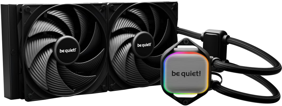 be quiet! Pure Loop 2 280mm All-in-One Wasserkühlung für übertaktete AMD und Intel Systeme, 2x Pure