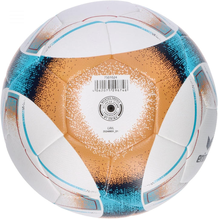 Erima Kinder Fussball HYBRID Lite 290 Orange/Blue 5 Single, Orange/Blue 5 Single