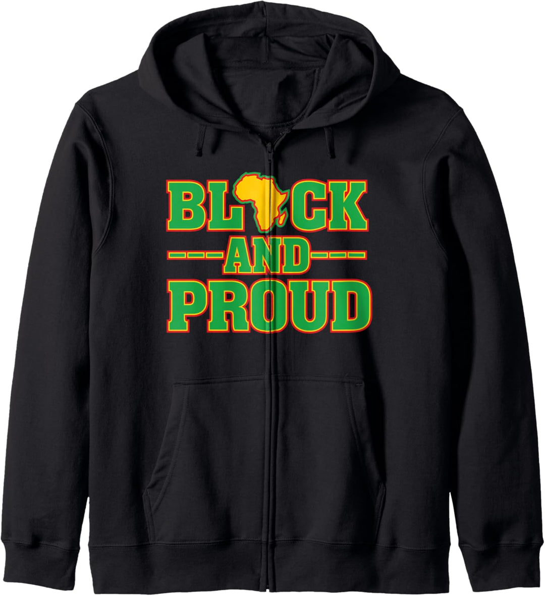 Black and Proud - History Month - Africa African American Kapuzenjacke